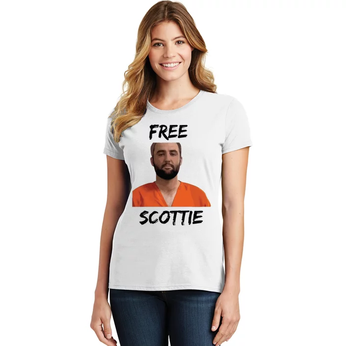 Scottie Scheffler Mugshot 2024 Women's T-Shirt