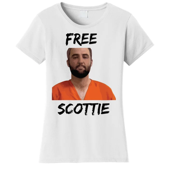 Scottie Scheffler Mugshot 2024 Women's T-Shirt