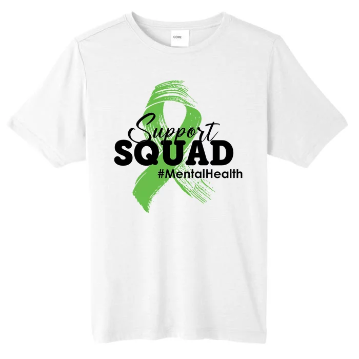 Support Squad Mental Health Awareness Ribbon ChromaSoft Performance T-Shirt