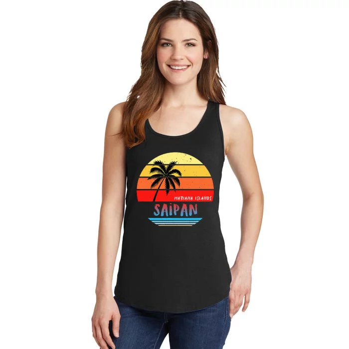 Saipan Saipan Mariana Islands Ladies Essential Tank