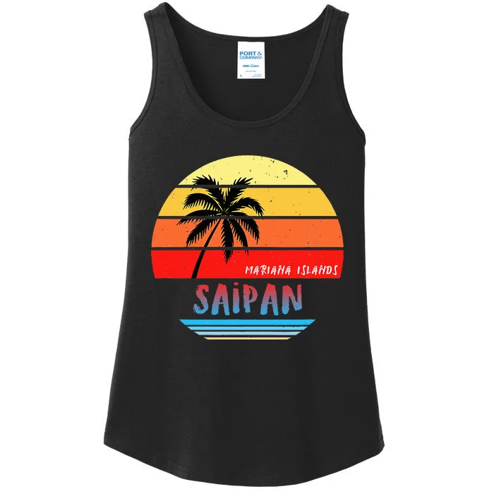 Saipan Saipan Mariana Islands Ladies Essential Tank