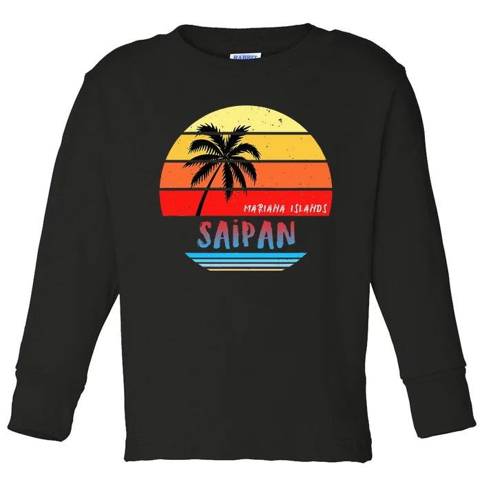 Saipan Saipan Mariana Islands Toddler Long Sleeve Shirt