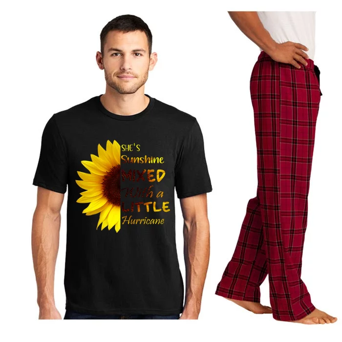 She's Sunshine Mixed With A Littlle Hurricane Gift Pajama Set