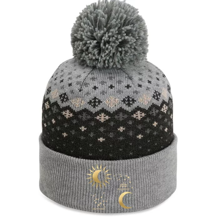 Sagittarius Sunaquarius Moon Zodiac Gift The Baniff Cuffed Pom Beanie