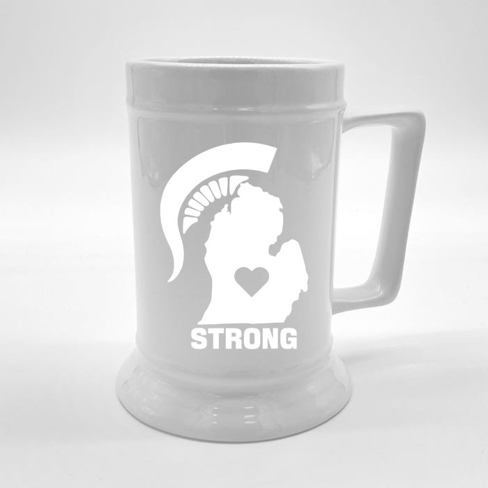 SPARTAN STRONG Front & Back Beer Stein