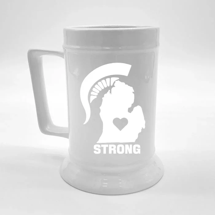 SPARTAN STRONG Front & Back Beer Stein