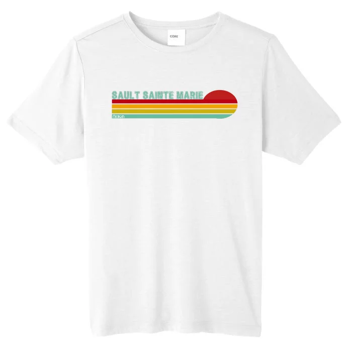 Sault Sainte Marie Michigan ChromaSoft Performance T-Shirt