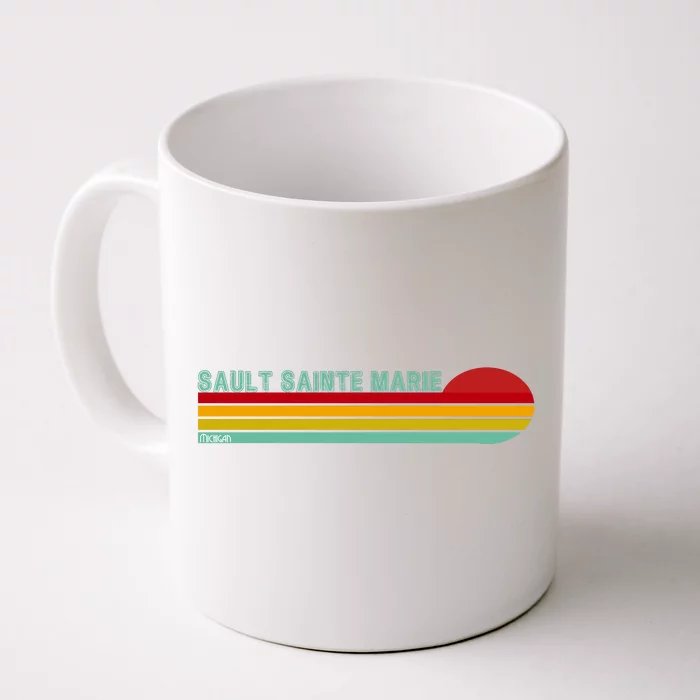 Sault Sainte Marie Michigan Front & Back Coffee Mug