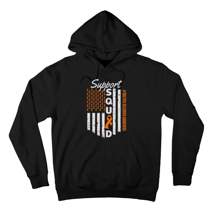 Support Squad Multiple Sclerosis Awareness Ms Awareness Hoodie