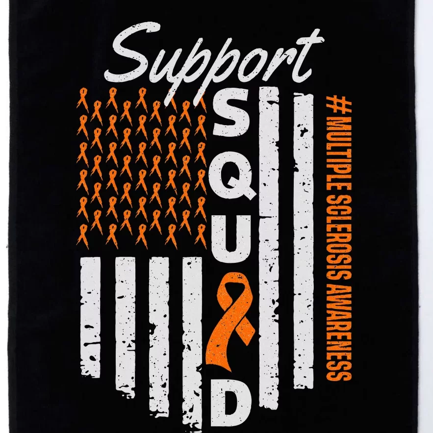 Support Squad Multiple Sclerosis Awareness Ms Awareness Platinum Collection Golf Towel