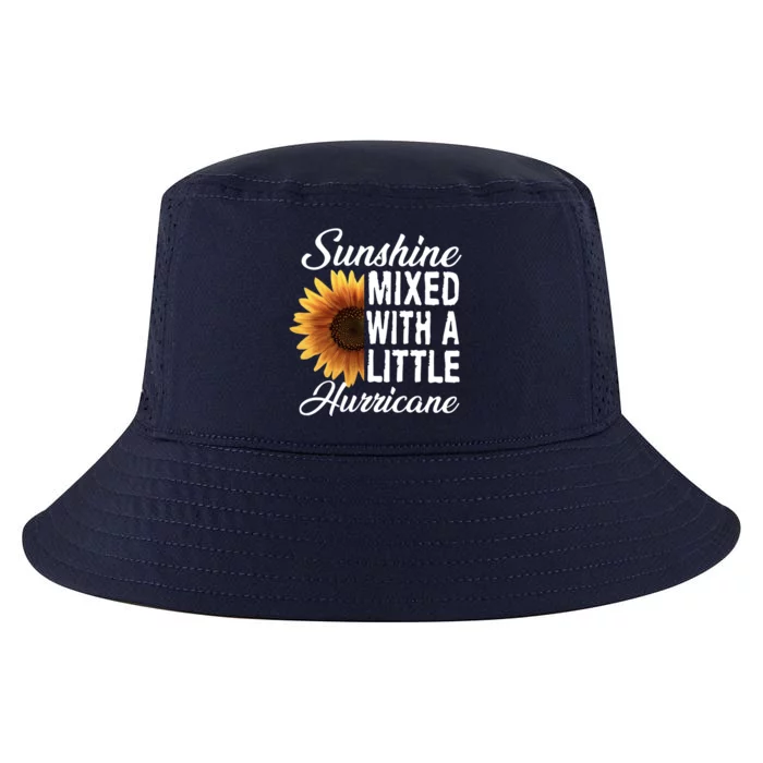 Sunflower Sunshine Mixed With A Little Hurricane Gift Cool Comfort Performance Bucket Hat