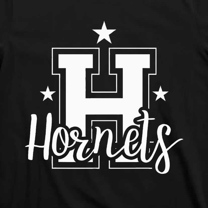 Schools Sports Mascot Hornets Team Fanatic Gift T-Shirt