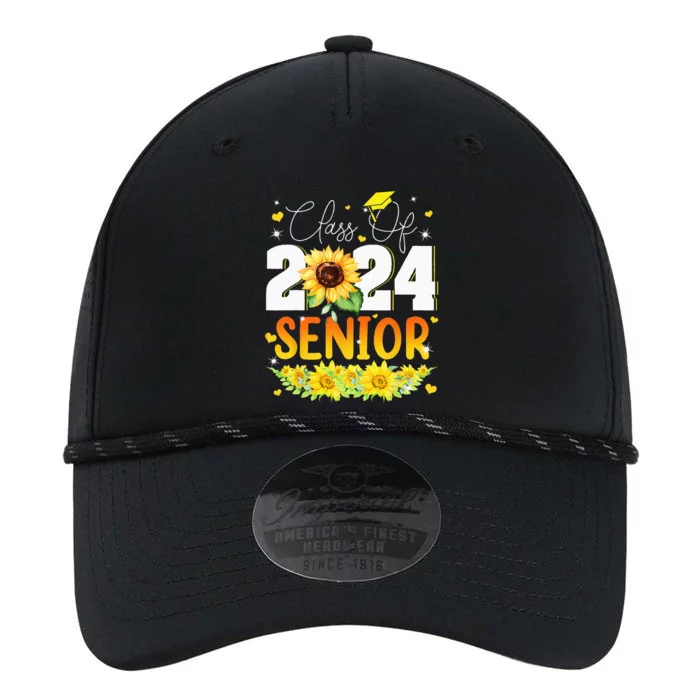 Sunflower Senior Mom 24 Graduation Senior Class Of 2024 Performance The Dyno Cap