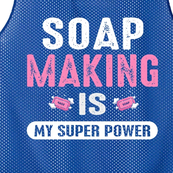 Super Soap Maker Soapmaker Soapmaking Soap Making Power Great Gift Mesh Reversible Basketball Jersey Tank