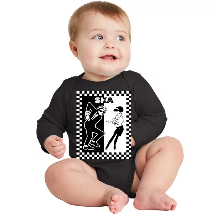 Ska Ska Music Clothing Ska Reggae Baby Long Sleeve Bodysuit