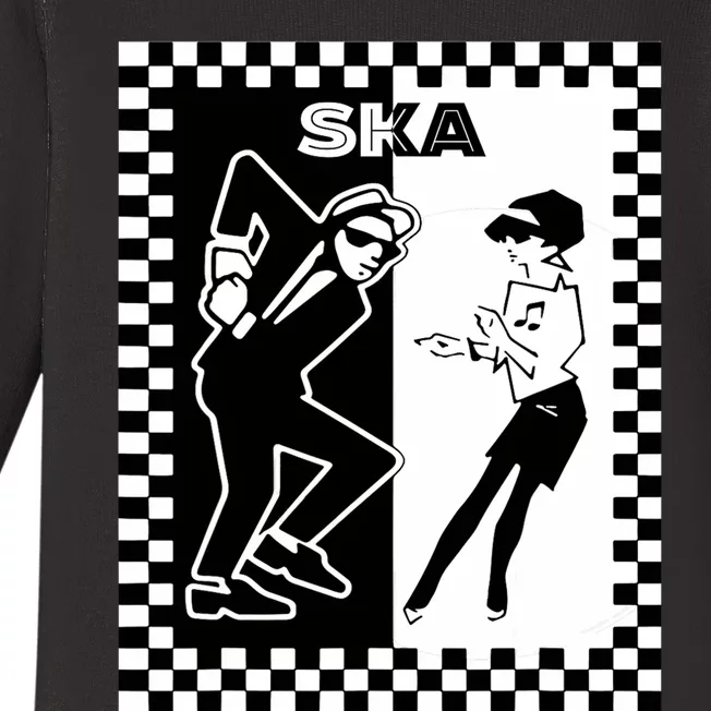 Ska Ska Music Clothing Ska Reggae Baby Long Sleeve Bodysuit