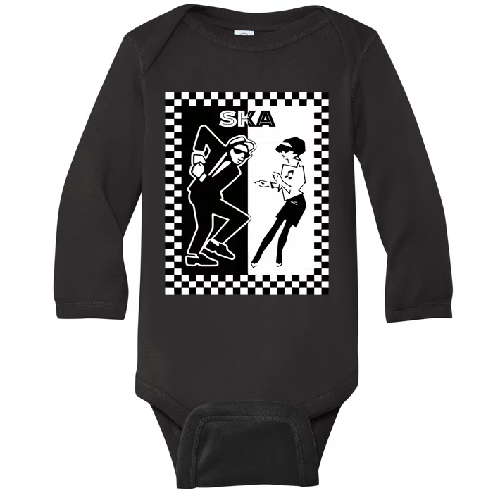 Ska Ska Music Clothing Ska Reggae Baby Long Sleeve Bodysuit