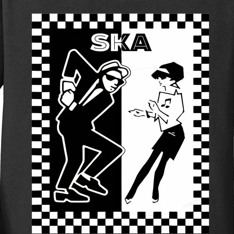 Ska Ska Music Clothing Ska Reggae Kids Long Sleeve Shirt