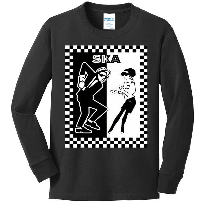 Ska Ska Music Clothing Ska Reggae Kids Long Sleeve Shirt