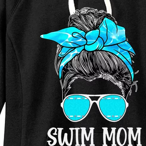 Swimmer Swim Mom Mama Swim Lovers For Swimming Mom Women's Fleece Hoodie