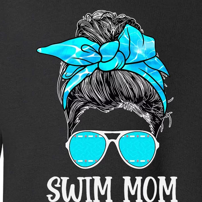 Swimmer Swim Mom Mama Swim Lovers For Swimming Mom Toddler Sweatshirt