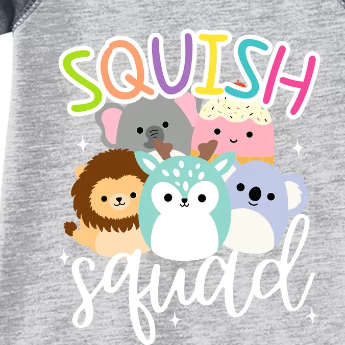 Squish Squad Mallow Great Gifts Cute Infant Baby Jersey Bodysuit