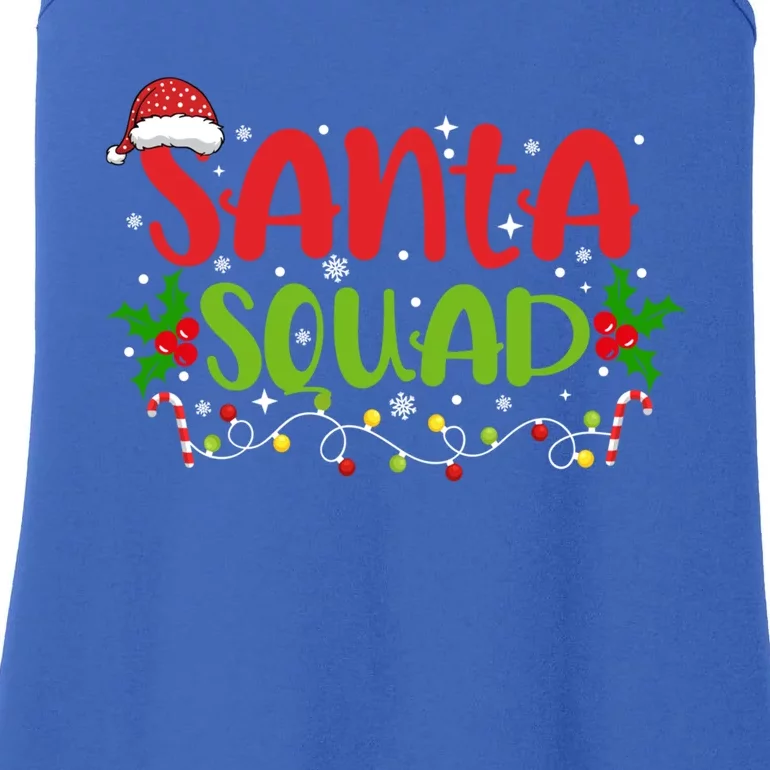 Santa Squad Matching Christmas Group Family Friends Cool Gift Ladies Essential Tank