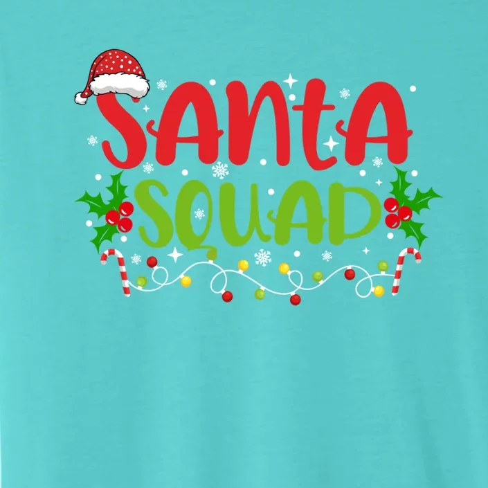 Santa Squad Matching Christmas Group Family Friends Cool Gift ChromaSoft Performance T-Shirt