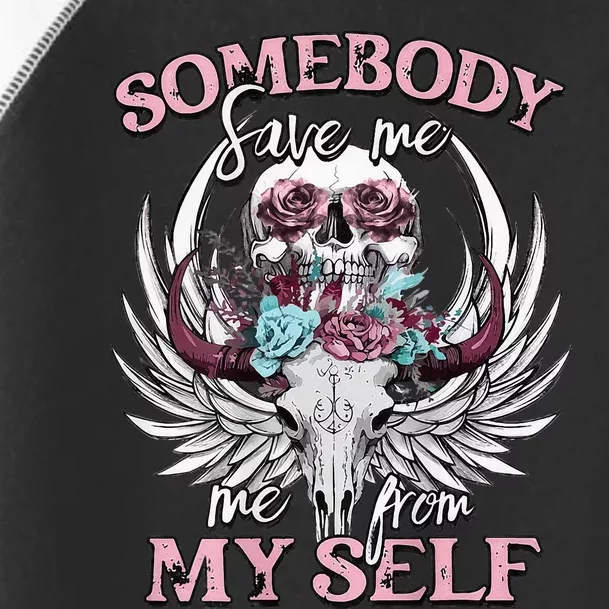 Somebody Save Me Country Music Nashville Toddler Fine Jersey T-Shirt