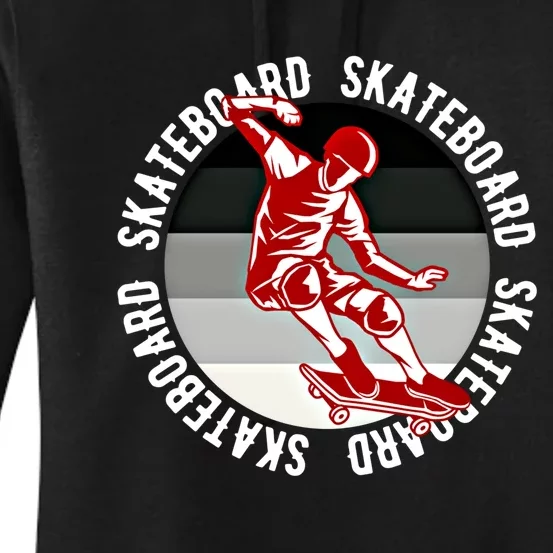 Skateboarding Skateboard Meaningful Gift Women's Pullover Hoodie