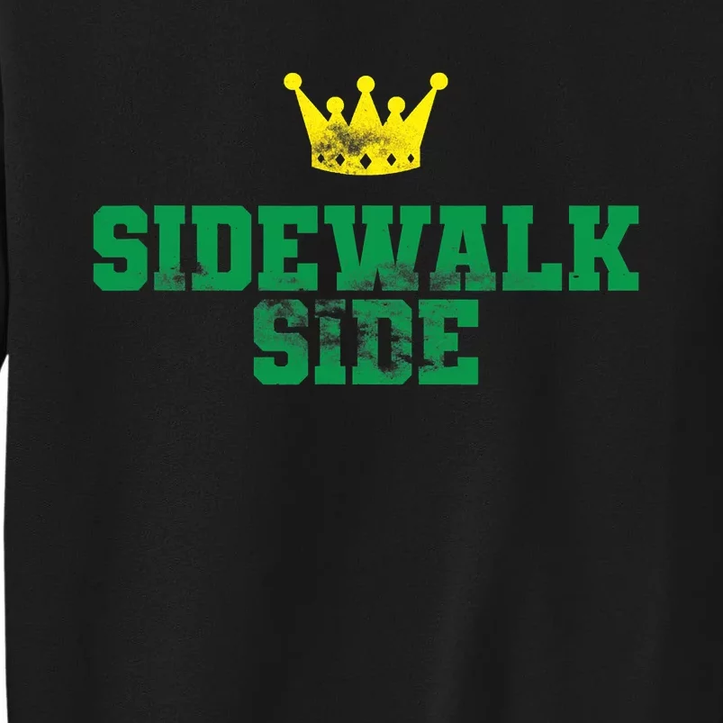 Sidewalk Side Mardi Gras Funny Festival Parade Costume Tall Sweatshirt