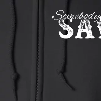 Somebody Save Me Country Music Full Zip Hoodie