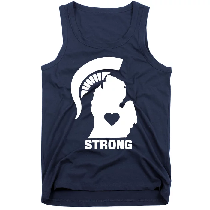 SPARTAN STRONG MSU ST Patricks Day Tank Top