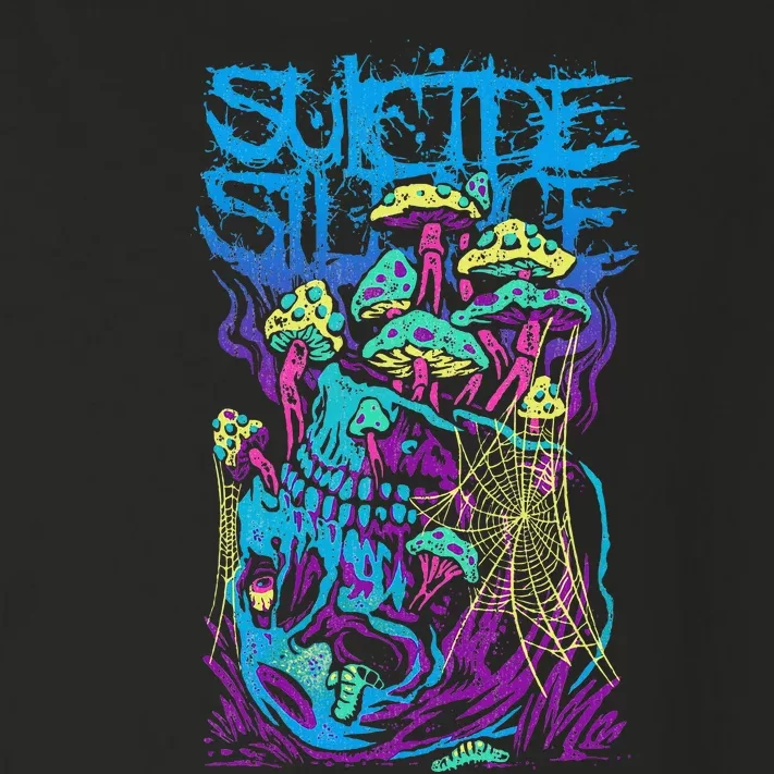 Suicide Silence Mushroom Toddler Long Sleeve Shirt