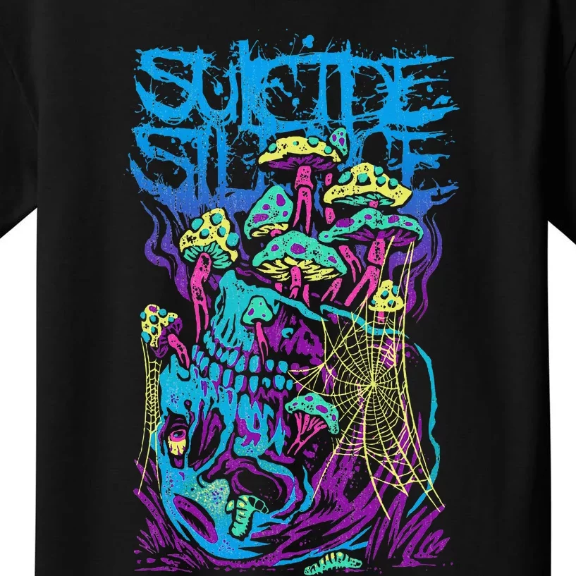 Suicide Silence Mushroom Kids T-Shirt