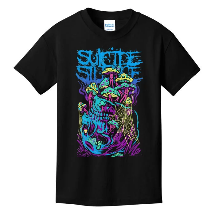 Suicide Silence Mushroom Kids T-Shirt