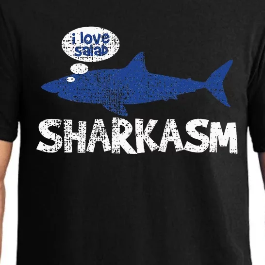 Shark Sharkasm Marine Biology Funny Pajama Set