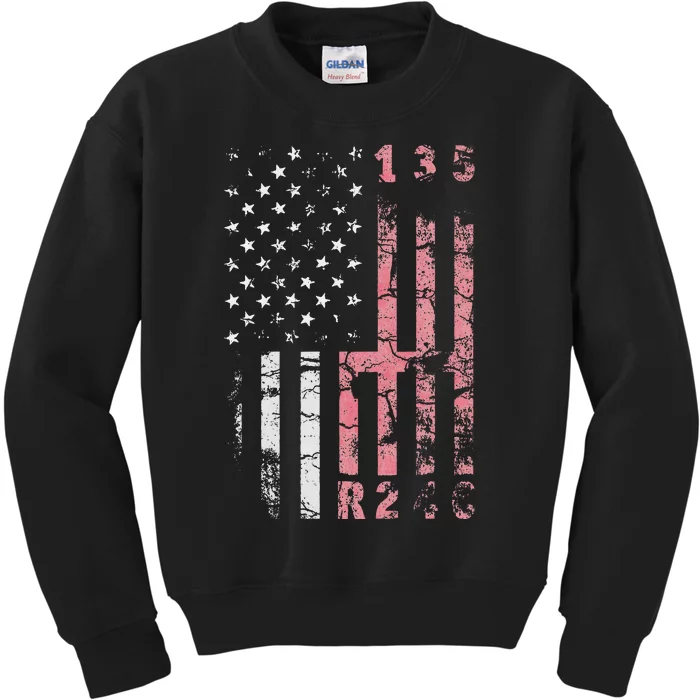 Stick Shift Muscle Car 6 Gears Mechanic Independence Day Kids Sweatshirt