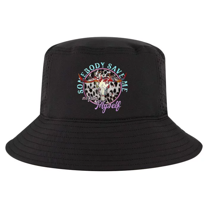 Somebody Save Me Country Music Cool Comfort Performance Bucket Hat