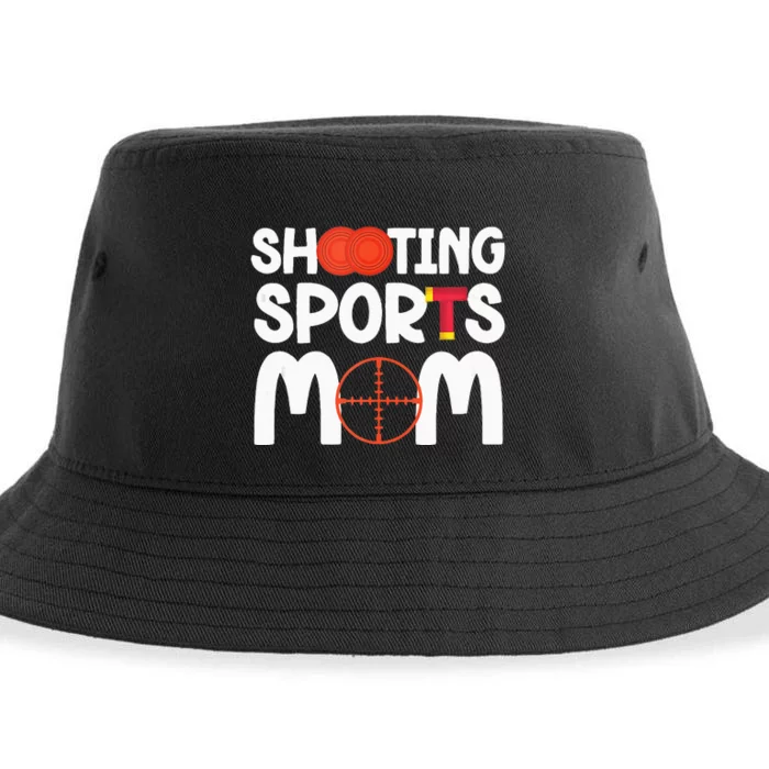 Shooting Sports Mom Shooting Sports Mother Sustainable Bucket Hat