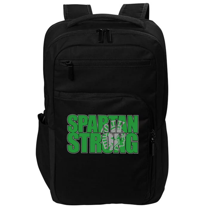 Spartan Strong helmet sketch Impact Tech Backpack