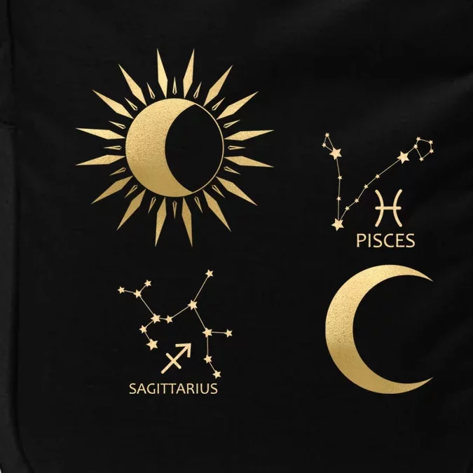 Sagittarius Sunpisces Moon Zodiac Cool Gift Impact Tech Backpack