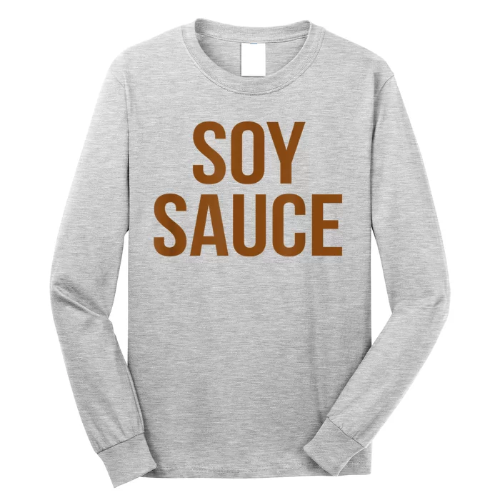 Soy Sauce Matching Group Costumes Chinese Food Ingredients Long Sleeve Shirt