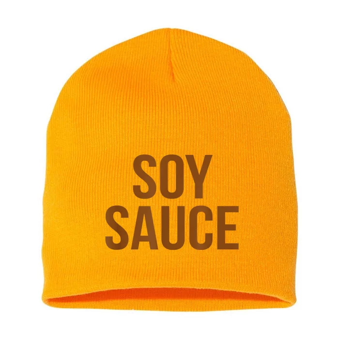 Soy Sauce Matching Group Costumes Chinese Food Ingredients Short Acrylic Beanie