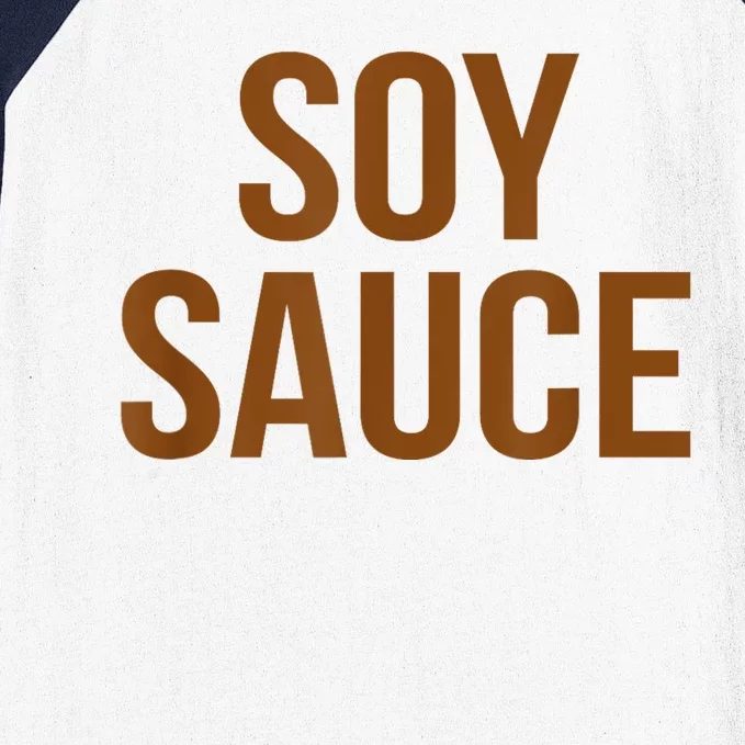 Soy Sauce Matching Group Costumes Chinese Food Ingredients Baseball Sleeve Shirt