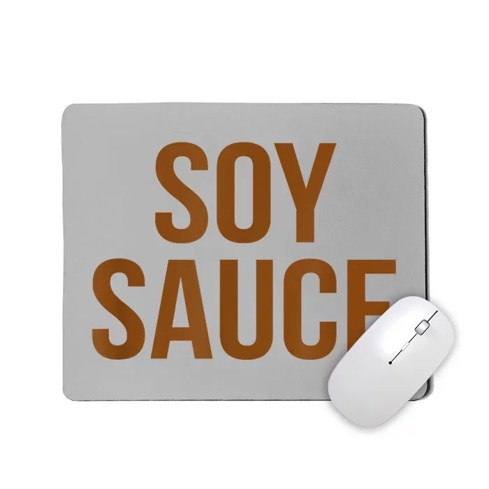 Soy Sauce Matching Group Costumes Chinese Food Ingredients Mousepad