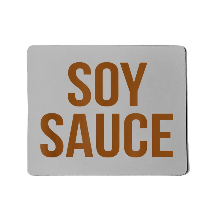 Soy Sauce Matching Group Costumes Chinese Food Ingredients Mousepad