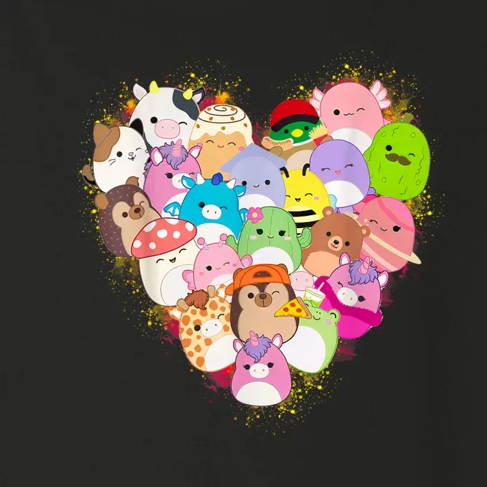 Squish Squad Mallow Heart Great Gifts Cute Toddler Long Sleeve Shirt