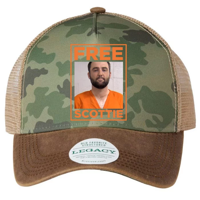 Scottie Scheffler Mugshot Legacy Tie Dye Trucker Hat