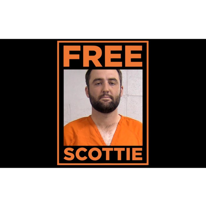 Scottie Scheffler Mugshot Bumper Sticker